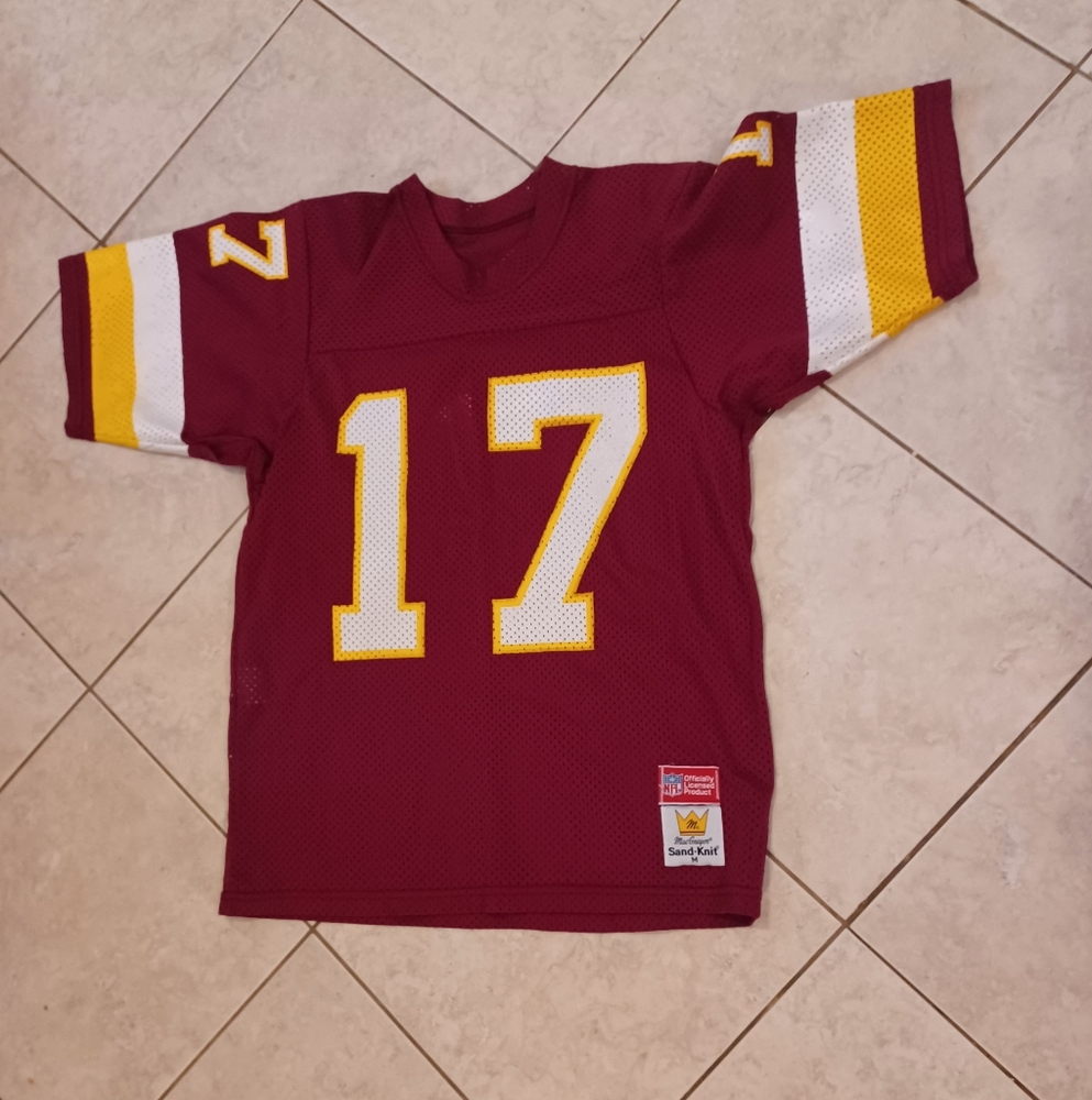 Vintage washington redskins sand knit doug williams jersey sz.medium